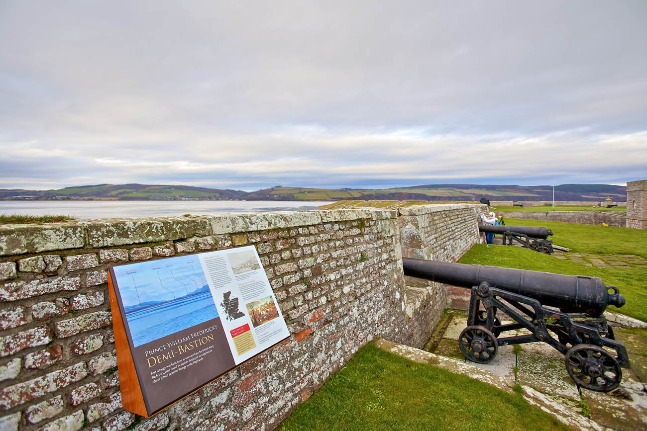 Fort George near Ardersier, to the north-east of Inverness in the Highland council area of Scotland